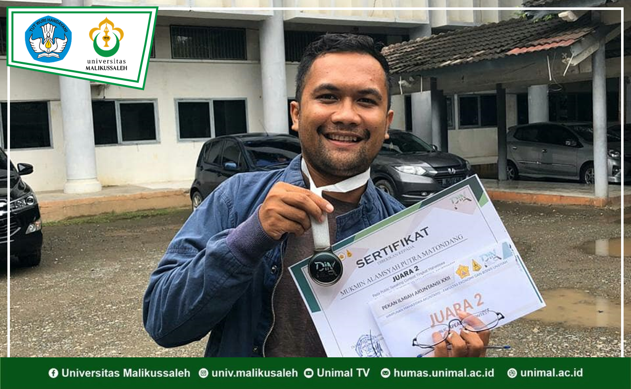 Mahasiswa Universitas Malikussaleh Raih Prestasi di Pekan Ilmiah Akuntansi Himaka Unsyiah