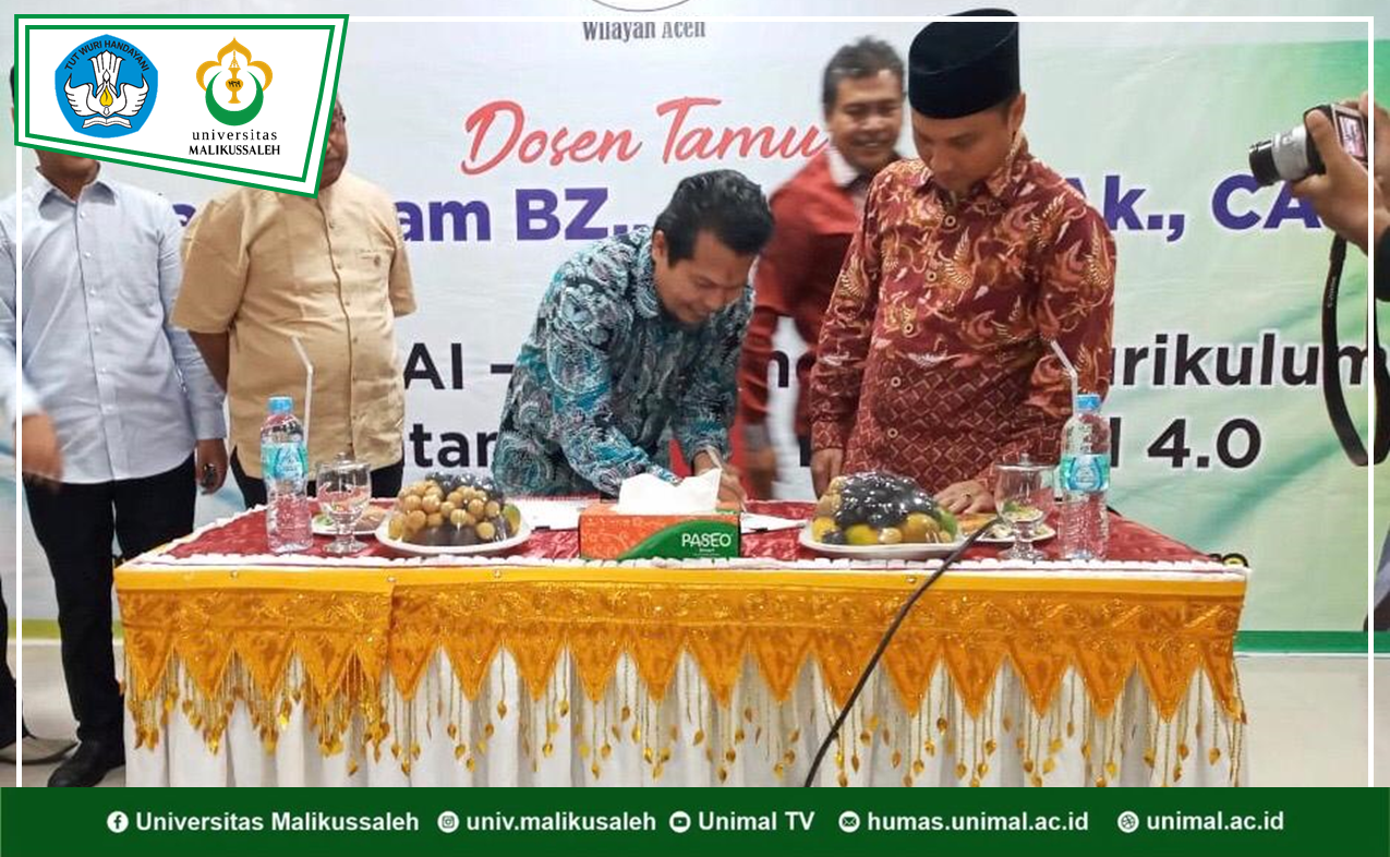 Prodi Akuntansi Unimal Lakukan MoA dengan Ikatan Akuntan Indonesia Wilayah Aceh