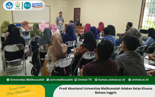 Prodi Akuntansi Universitas Malikussaleh Adakan Kelas Khusus Bahasa Inggris